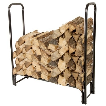 Nature Spring Nature Spring 4 Foot Firewood Log Rack 566808CMF